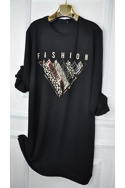 elma abone Large Size Long Tunic