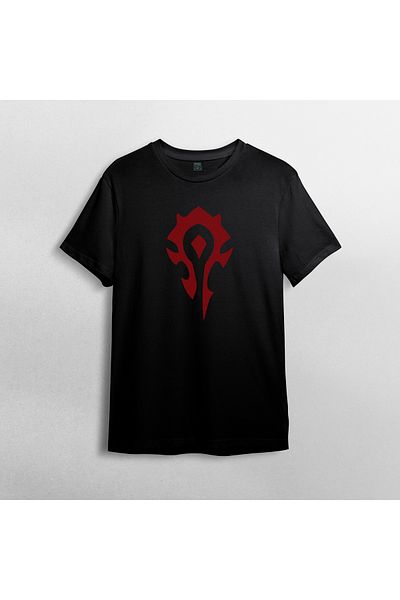 Pixxa World Of Warcraft - Μπλουζάκι Horde 100% Cotton Crew Neck