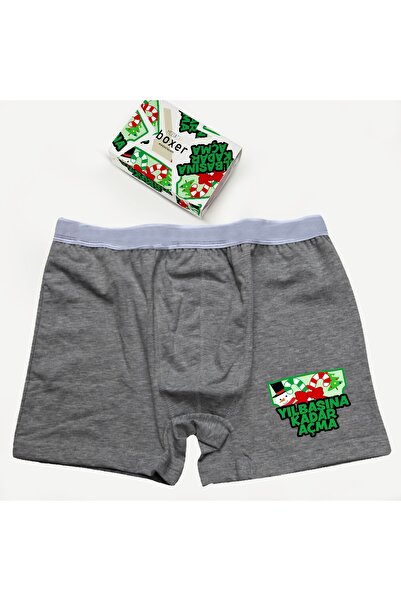 modacix Erkek Boxer- Erkek Yılbaşı Hediyesi - Erkek Için Yılbaşı Hediyesi - Yılbaşı Iç Giyim - Iç Çamaşırı