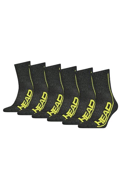 Head Unisex-Crew-Socken, 6er-Pack – PERFORMANCE SHORT CREW ECOM, Mesh, Logo