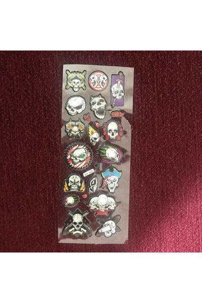 Esmay Αυτοκόλλητο κρανίου