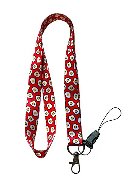 StormiStoretr Yumurta Desenli Boyun Ipi Telefon Askısı