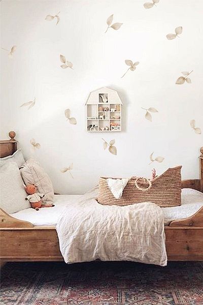 Piksel Grafik Falling Leaves Wall Sticker