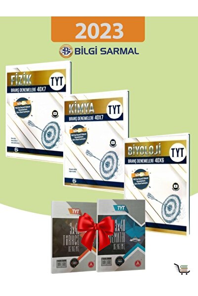 Bilgi Sarmal Yayınları Bilgi Sarmal Tyt Fizik-kimya-biyoloji Branş Deneme Ve ...