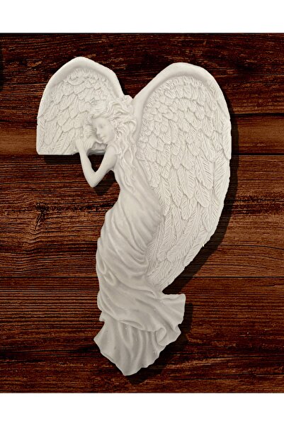 Realistic of Art Museum Duvar Heykeli Sağ Köşeler Için Melek Heykel Biblo