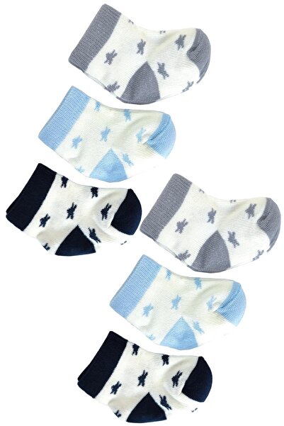 Sitilin 6 Pairs Baby Boy Socks 0-9 Months