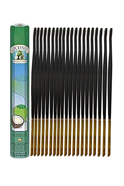 ENJOY SHOP Coconat / Hindistan Cevizi Kokulu Organik 20 Adet Çubuk Tütsü