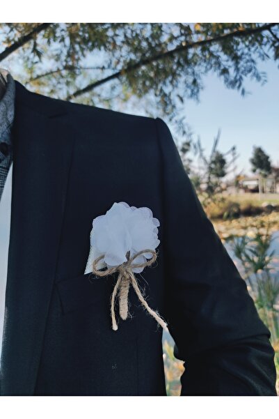 ecrin tuhafiye hobi Beyaz Damat Yaka Çiçeği