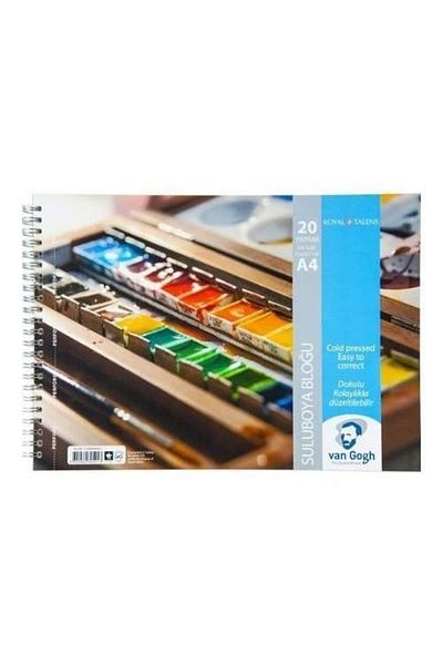 Van Gogh Water Color Paper Spiral 20 Yp A3 300 Gr T300a34020