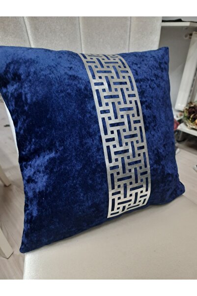 SEHARA 2 Bucuri Catifea/Husa de perna/piele Brodata/40x40cm/Spatele este tot ...