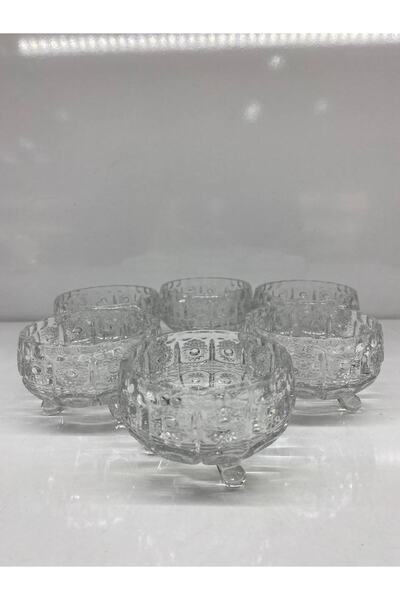 Alice Cam Çerezlik Ayaklı 6'lı