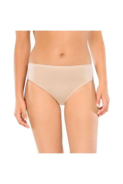Schiesser Damen Slips 3er Pack - Jazz-Pants, Cotton Essentials, Basic, Stretch