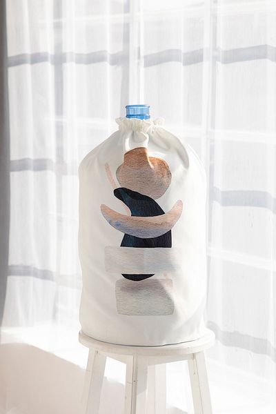 AYSHOME Ays Home Abstract Stone Pattern Carboy Case