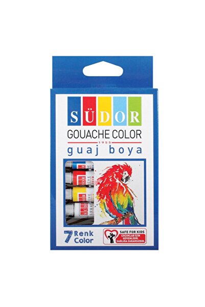 Südor Guaj Boya Tüp 8.5 Ml 7 Renk Sd571