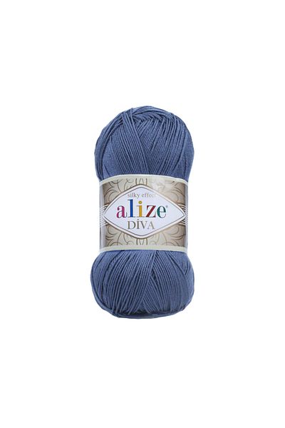 Alize Diva Mercerized Thread - Χρωματικός κωδικός 353 Color Havasi - 100 Gr. 350 Μ