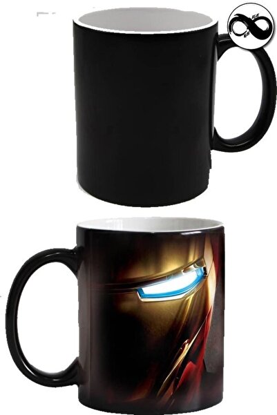 Iron Man Demir Adam Sihirli Kupa Bardak