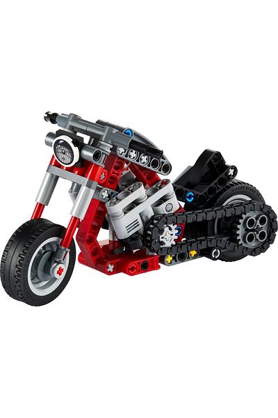 LEGO ® Technic Motorcycle 42132 – Collectible Construction Set for Children Age 7 and Above (160 Pieces)
