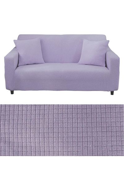 seltenet Lycra 3 Seater Elastic Seat Cover Sofa Bed Seat Cover Stretch Flexible Sofa Cover
