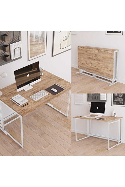 Fahrettin Küçük Worklife Katlanabilir Çalışma Masası Bilgisayar Masası Çizim ...
