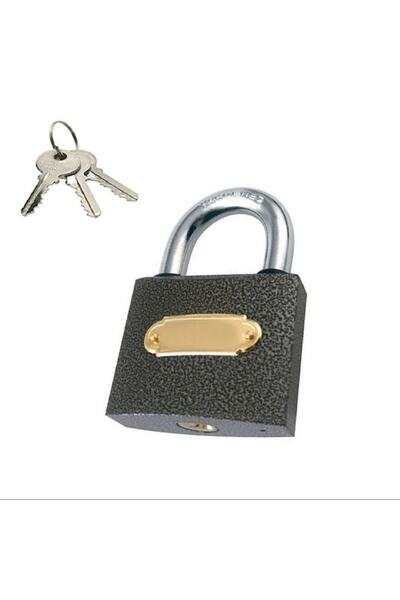 Generic Brand Artaş Gray Cast Padlock 50 mm