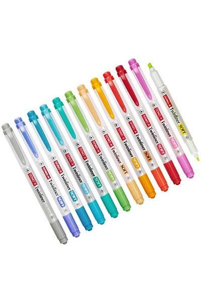 Dong-A Twinliner Soft Highlighter Double Sided 12 (COLOR)