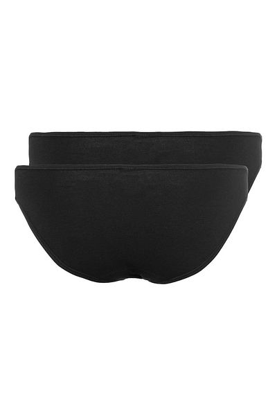 Skiny Damen Rio Slip-Bikini-Abdeckung – 2er-Pack, Baumwolle, dehnbar, Basic