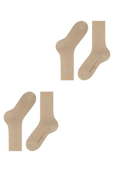 FALKE Herren Socken Swing 2er-Pack - Herren, Strümpfe,Twopack, Uni, 39-46