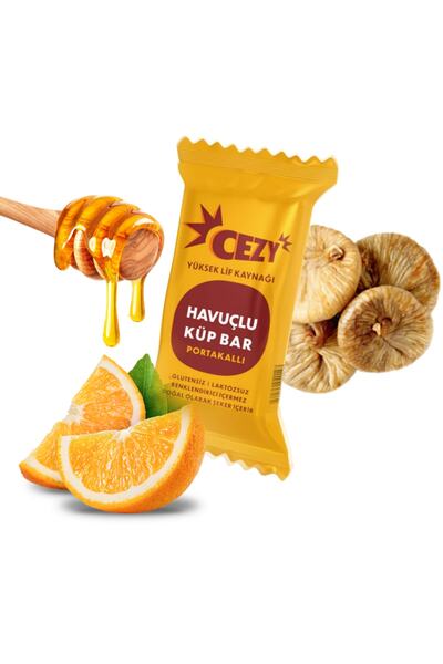 Havuçlu Küp Bar Portakallı 30 gr x12 Adet