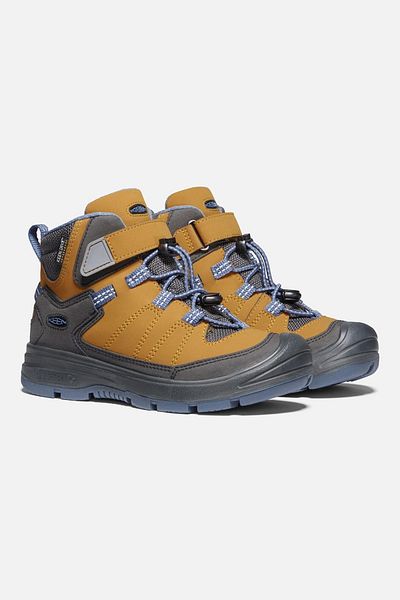 Keen Redwood Mid Wp - Leather Waterproof Snow Boots - Mustard