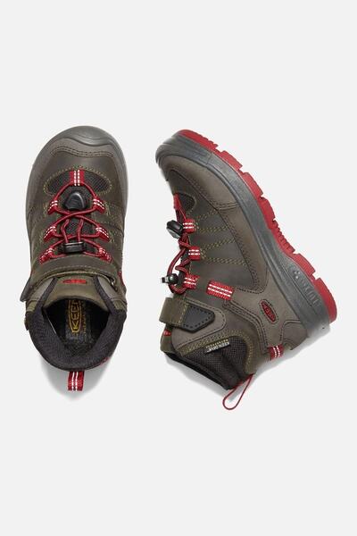 Keen Redwood Mid Wp - Deri Su Geçirmez Kar Botu - Koyu Yeşil