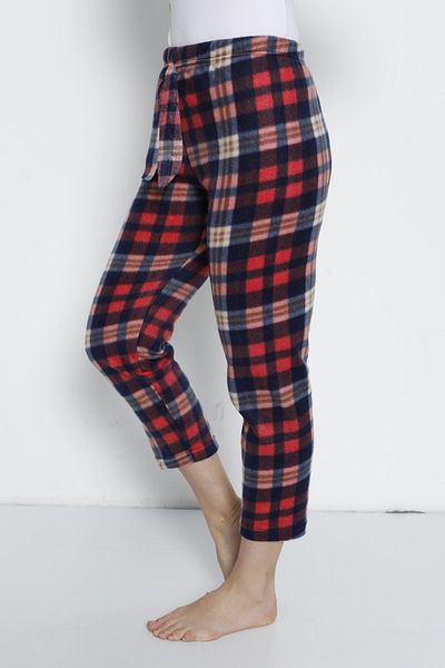 Ladytime Pocketless Winter Fleece Women's Pajama Bottoms Single Bottom Je30