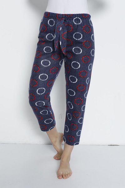 Ladytime Χωρίς τσέπες Winter Fleece Γυναικείες πιτζάμες κάτω μονό πάτο Je24