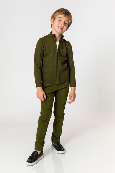 incity Boy's Khaki Trousers