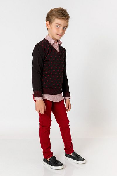 incity Pulover negru pentru baieti