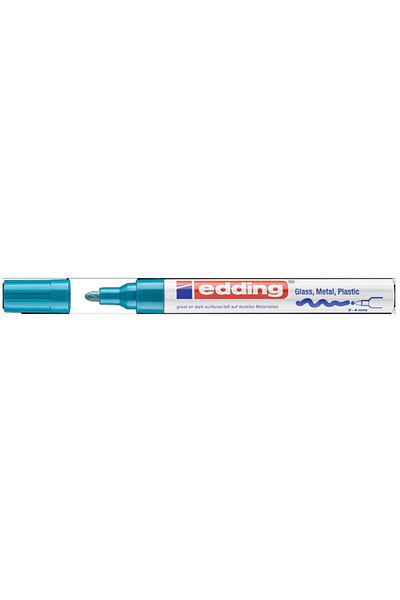 Edding Decor Paint Round Tip 2-4 Mm Light Blue 750cr