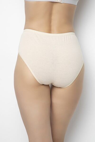 Tutkun Pachet de 10 chiloți bato cu talie înaltă din bumbac din lycra pentru femei