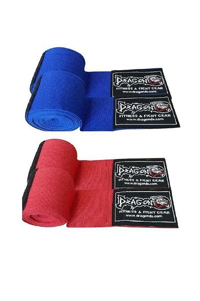 Dragondo 83811 3.5 Meters Elastic Boxing Bandage-Set of 2