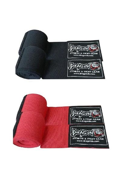 Dragondo 83811 3.5 Meters Elastic Boxing Bandage-Set of 2