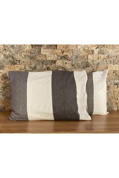 ELFHOME Striped Set of 2 Pillowcases
