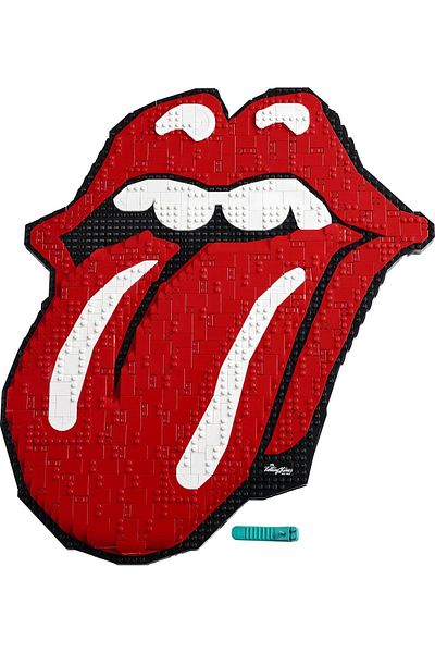 LEGO ®   Art the Rolling Stones 31206 - Collectible Building Kit for Adults (1998 Pieces)