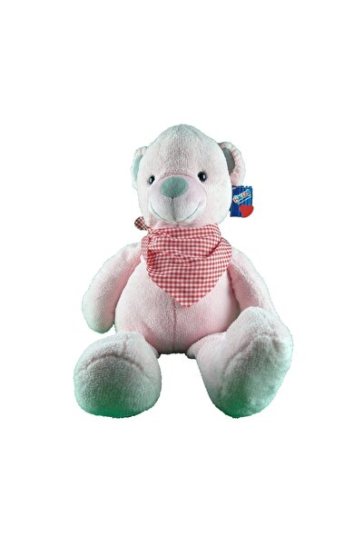 peluş هالي الدب المفضل بطول 80 سم مع وشاح