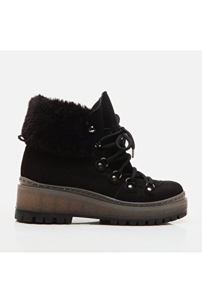 Hotiç Black Women's Flat Boots