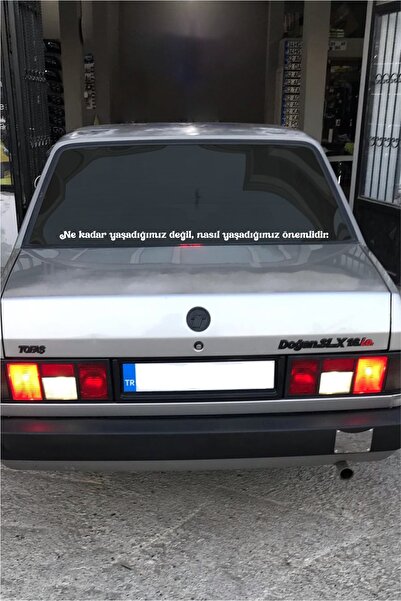 STİCKERCI BEY Autocolant lung cu citate de pe geamul mașinii