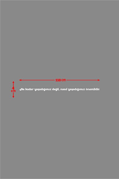 STİCKERCI BEY Autocolant lung cu citate de pe geamul mașinii