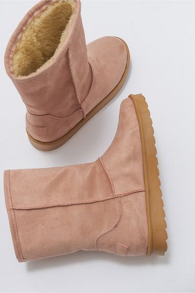 LuviShoes Tiefrosa Damenstiefel