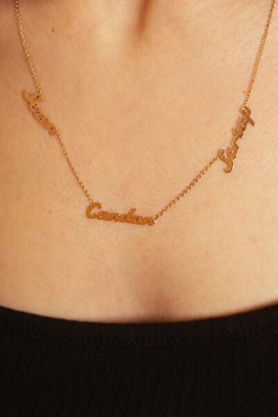 Adil İdil Kuyumculuk Isimli Plakalı Kolye