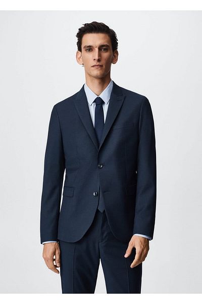 MANGO Man Super Slim Fit Blazer Jacket