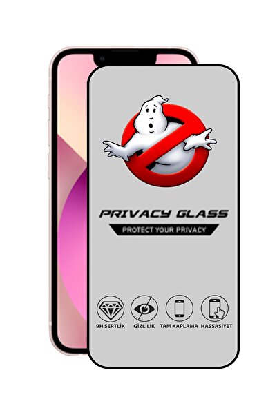 CaseArt Apple Iphone 13 Mini Tam Kaplayan Gizli Hayalet Temperli Ekran Koruyc...