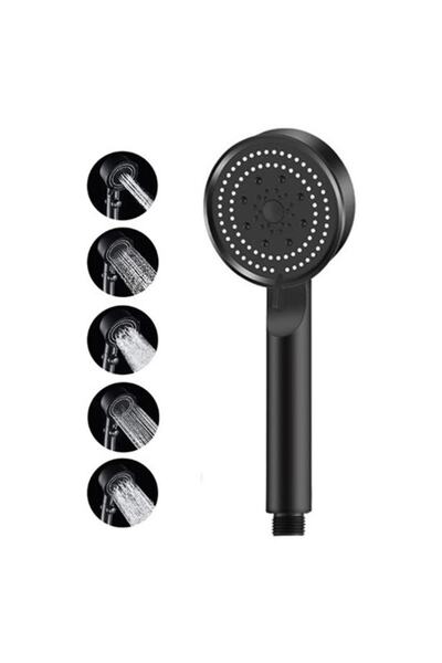 Mayaglory Siyah Turbo Fan Lite El Duşu Duş Başlığı Handshower