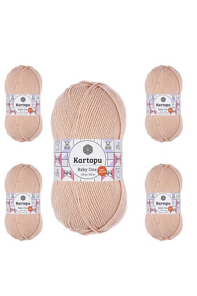 Kartopu Ayzen Home Baby One Anti 100% Anti-pilling Χειροποίητο Νήμα 5 τμχ